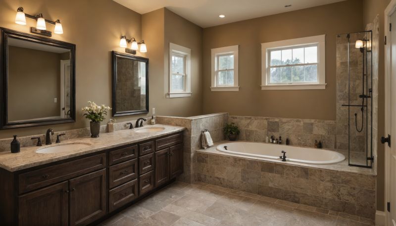 Elegant Vanity Areas